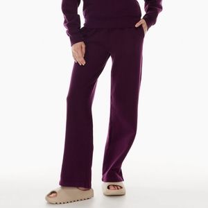 Cozy Fleece Boyfriend Wide Sweatpant
